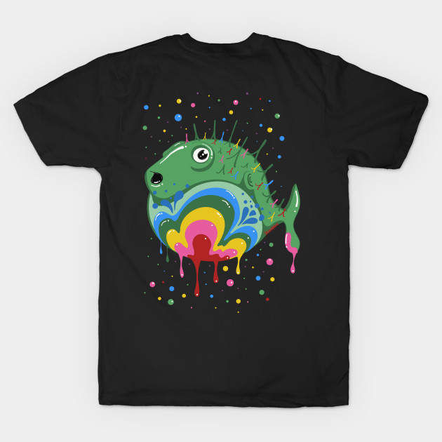 Trippy Puffer Fish by ms_wearer